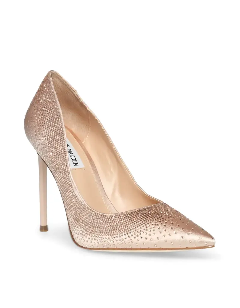 STEVE MADDEN SM11001856 PUMP NUDE SATIN