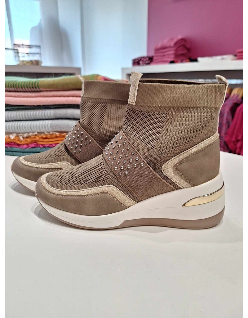 BELIZIA SHOES SNEAKER KFBC-010/183 TAUPE