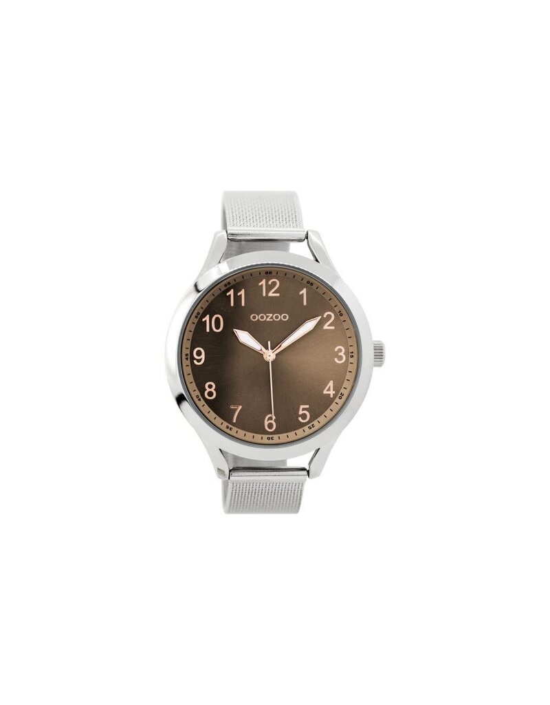 OOZOO C9116 zilver horloge