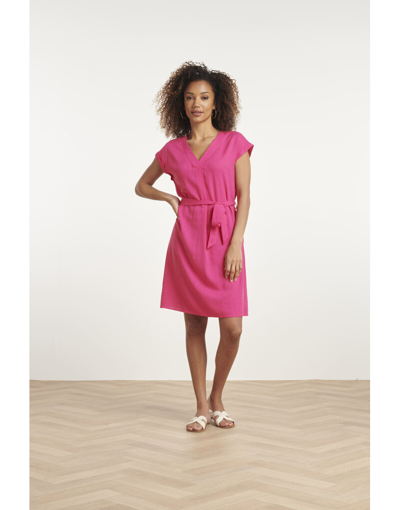 Smashed Lemon 24087 DRESS FUSHIA