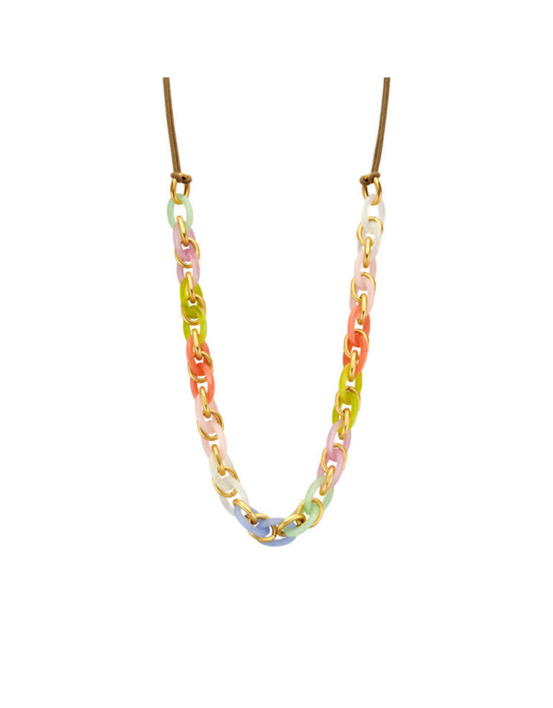 Les Cordes Denlang Collier Multi Color