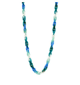 Les Cordes PAN62LANG COLLIER MULTI BLAUW