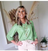 Green Ice Blouse  Oeke - Mos