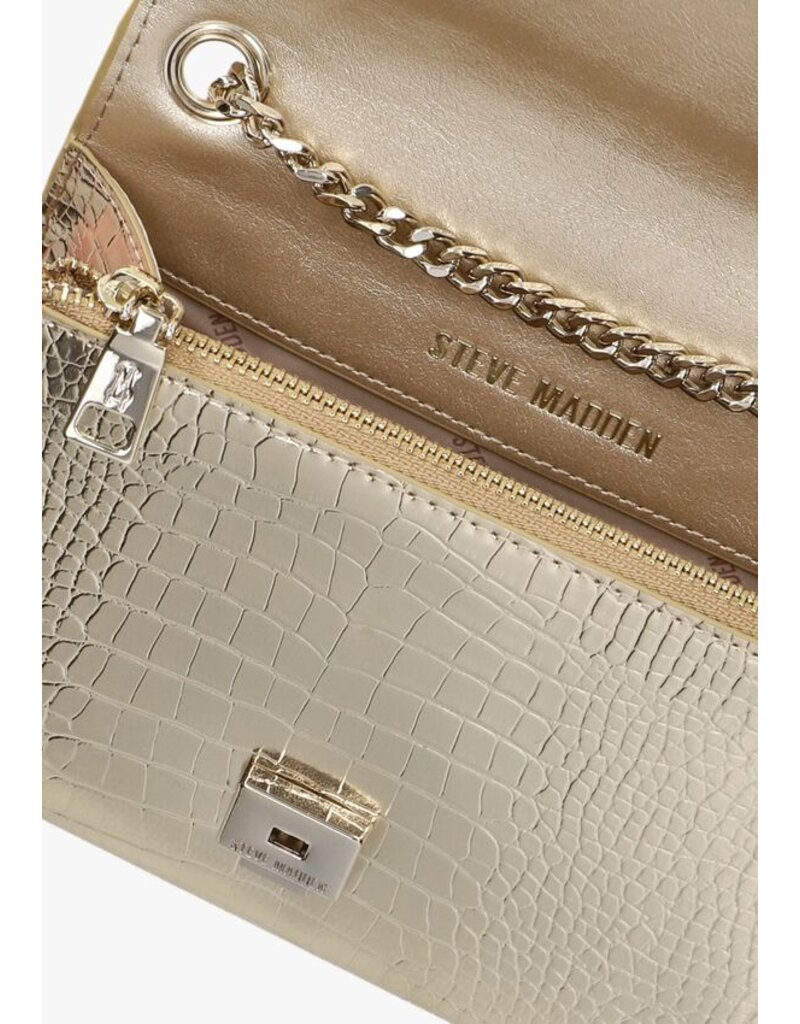 STEVE MADDEN SM13001313 BRAMONIE CROSSBODY BAG GOLD