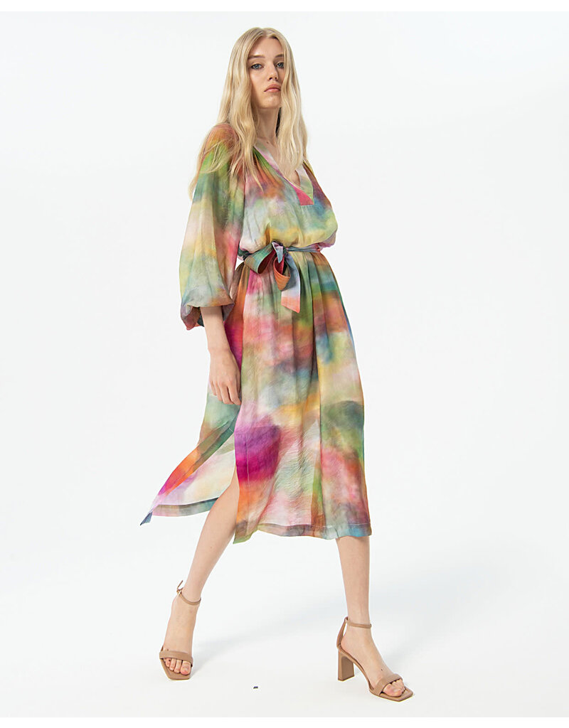 Surkana 524GIDY721 OVERSIZED DRESS - MULTICOLOR