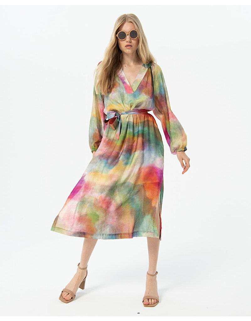 Surkana 524GIDY721 OVERSIZED DRESS - MULTICOLOR