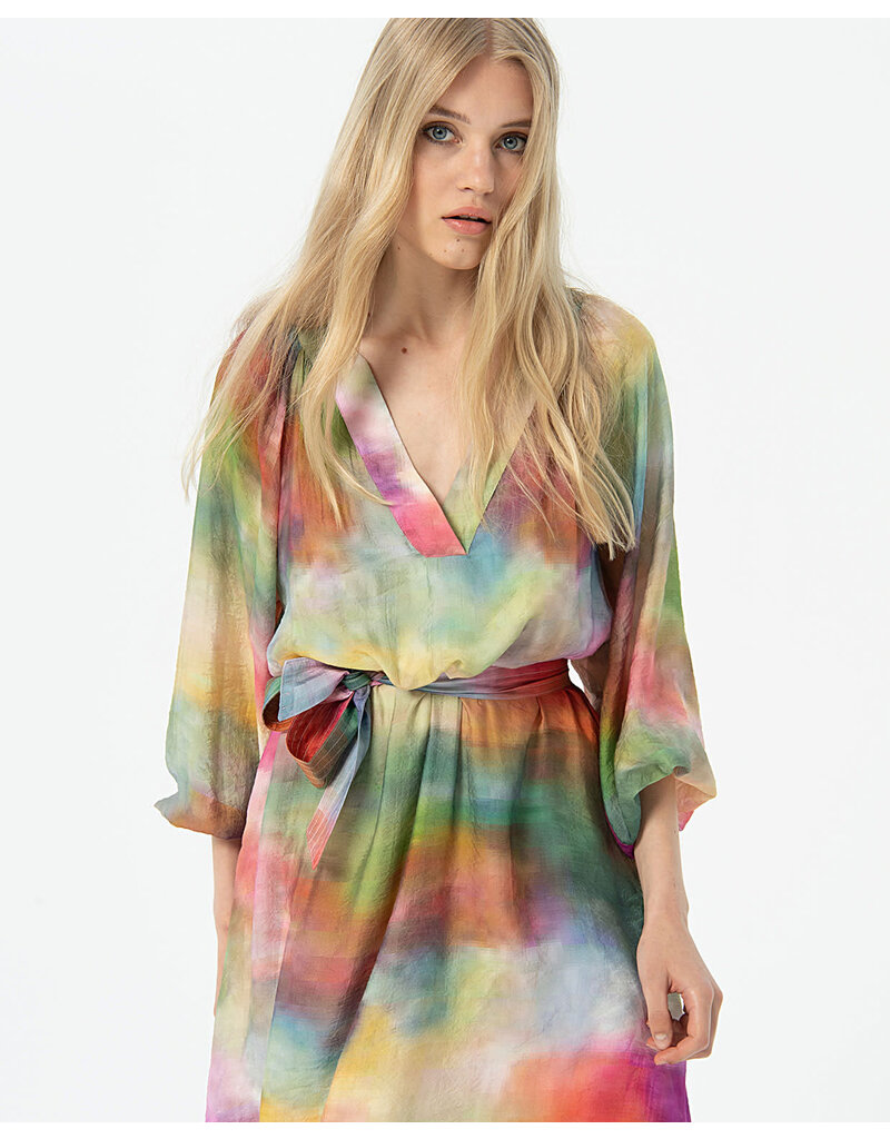 Surkana 524GIDY721 OVERSIZED DRESS - MULTICOLOR