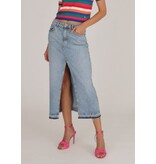 ARTIGLI LONG JEANS SKIRT -SHARON