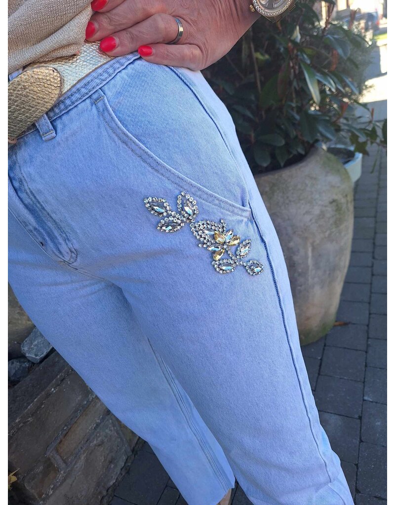 YES-ZEE P351 - JEANS DONNA SUPER STONE