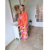 C'est Beau la Vie! 63CB2RO403 CALYPSO ROBE LONGUE - ORANGE