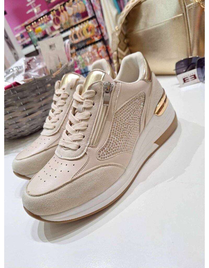 BELIZIA SHOES SNEAKER 50-M/162 BEIGE