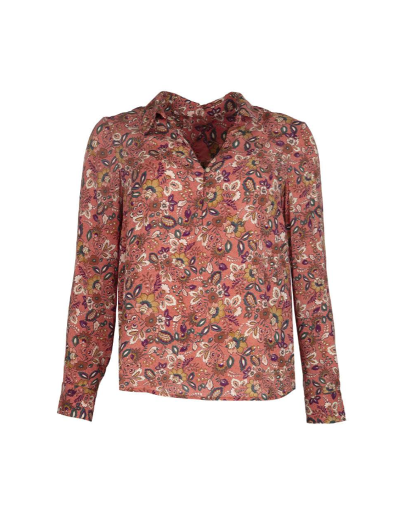 C'est Beau la Vie! 64CB2CH410 FLORENCE BLOUSE - ROSE