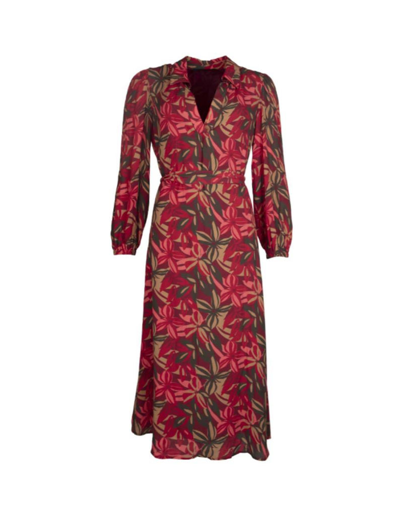 Julie Guerlande 64JG2RO202 SOIZIC ROBE - IMPRIME ROUGE