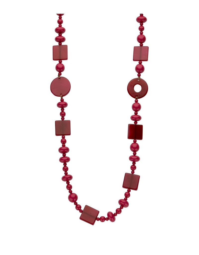 Les Cordes KES (COLLIER) FUSHIA