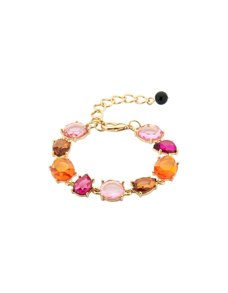 Les Cordes KARS (AB) (ARMBAND) MULTI ORANJE