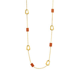 Les Cordes ESKA (COLLIER) ORANJE