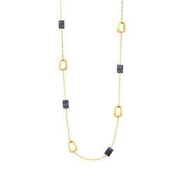 Les Cordes ESKA (COLLIER) BLAUW