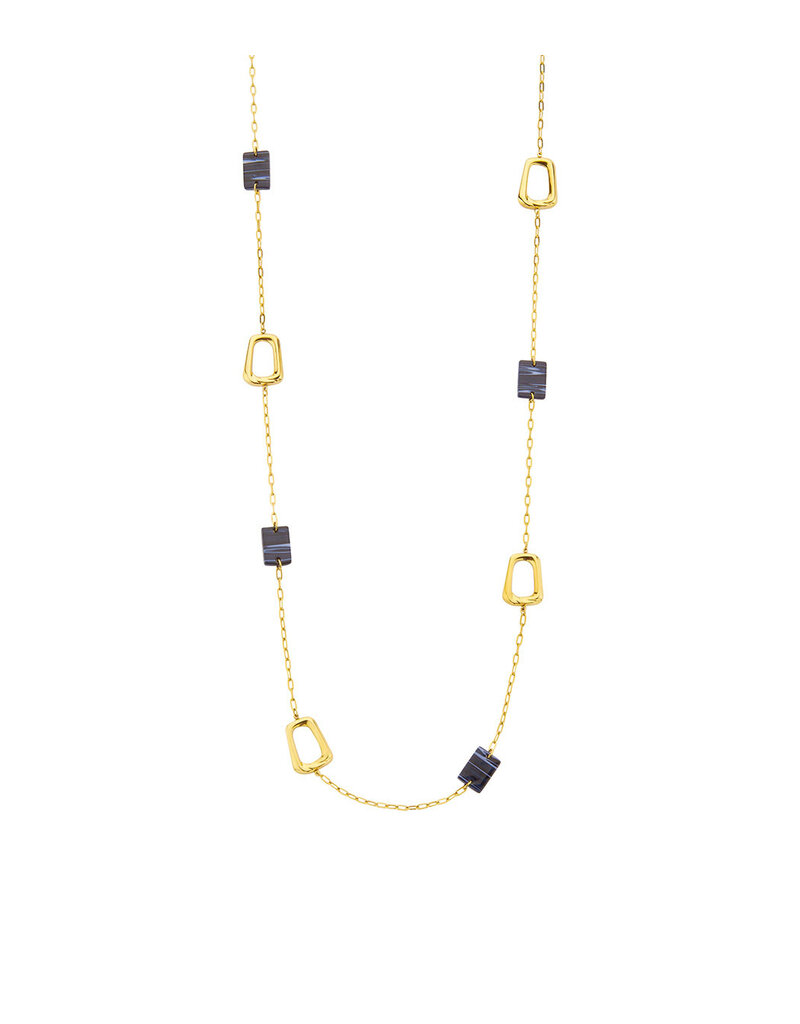 Les Cordes ESKA (COLLIER) BLAUW