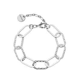 Les Cordes DAHA ARMBAND ZILVERKLEURIG