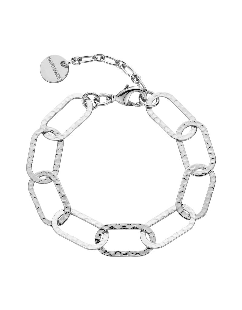 Les Cordes DAHA ARMBAND ZILVERKLEURIG