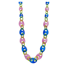 Les Cordes KASSA COLLIER GROEN/BLAUW