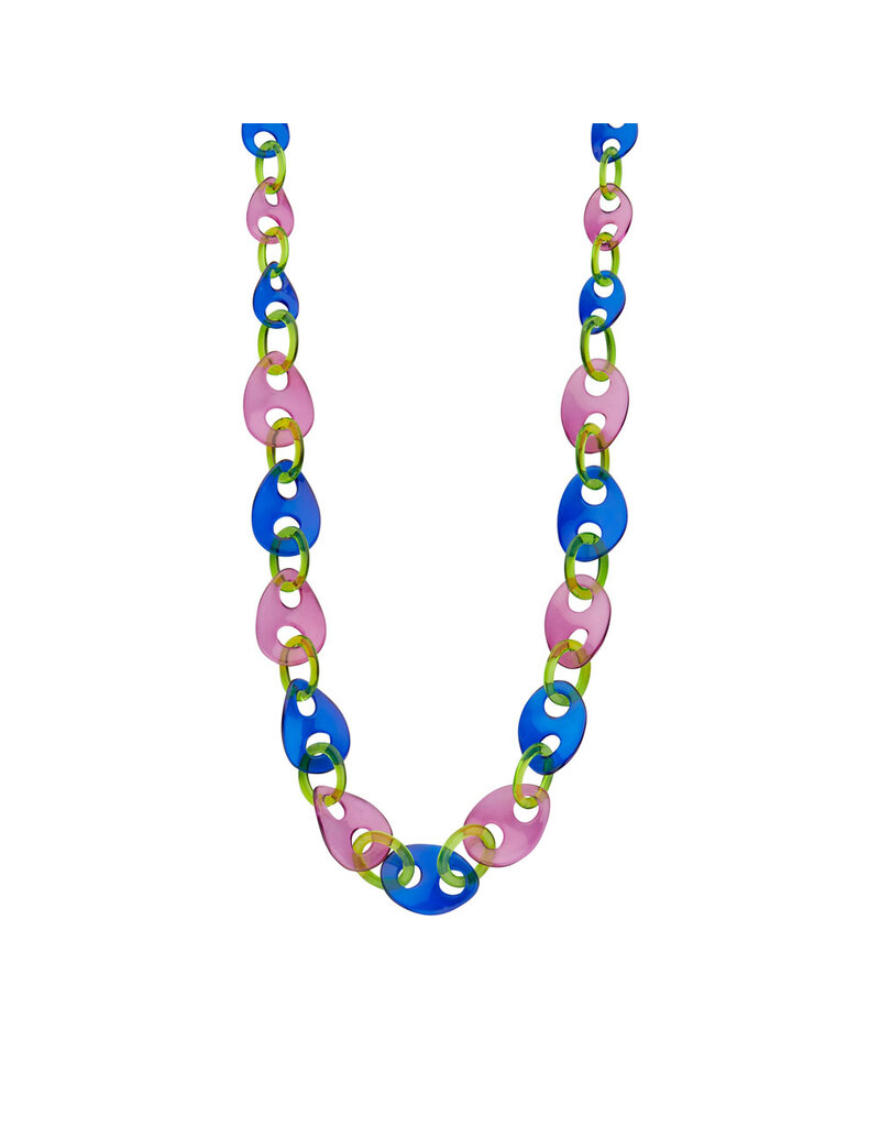 Les Cordes KASSA COLLIER GROEN/BLAUW