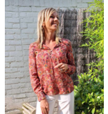 C'est Beau la Vie! 64CB2CH410 FLORENCE BLOUSE - ROSE