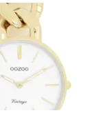 OOZOO C20357 watch with gold coloured chunky chain bracelet