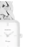 OOZOO C20360 watch with silver coloured chunky chain bracelet