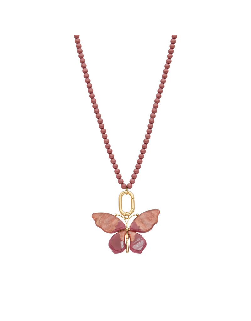 Les Cordes KAITO (COLLIER) AUBERGINE