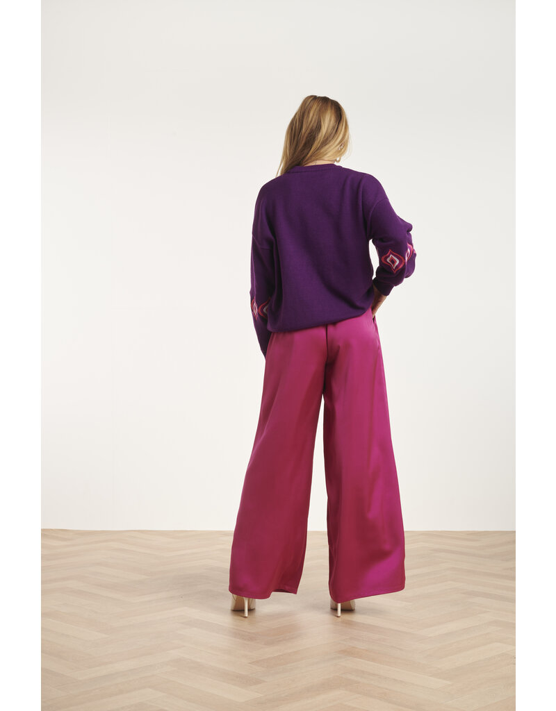 Smashed Lemon 24592 PANTS - PURPLE