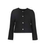 C'est Beau la Vie! 64CB2VE202 OLIVE VESTE TWEED - NOIR