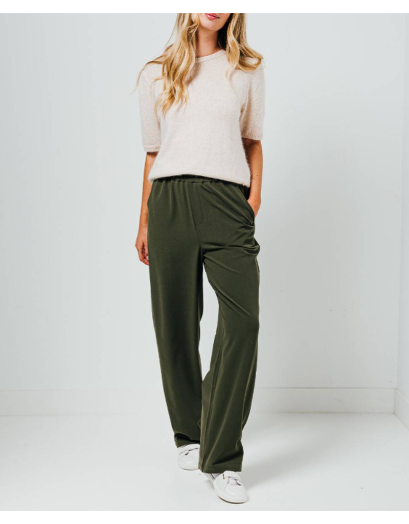 C'est Beau la Vie! 64CB2PS612 MARGUERITTE PANTS - KAKI