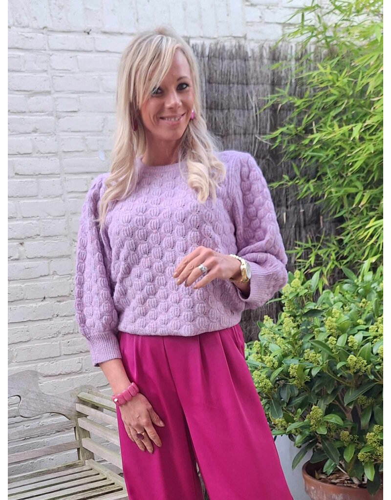 Smashed Lemon 24618 SWEATER - LILAC