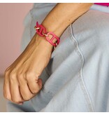 Les Cordes DESRO ARMBAND FUSHIA