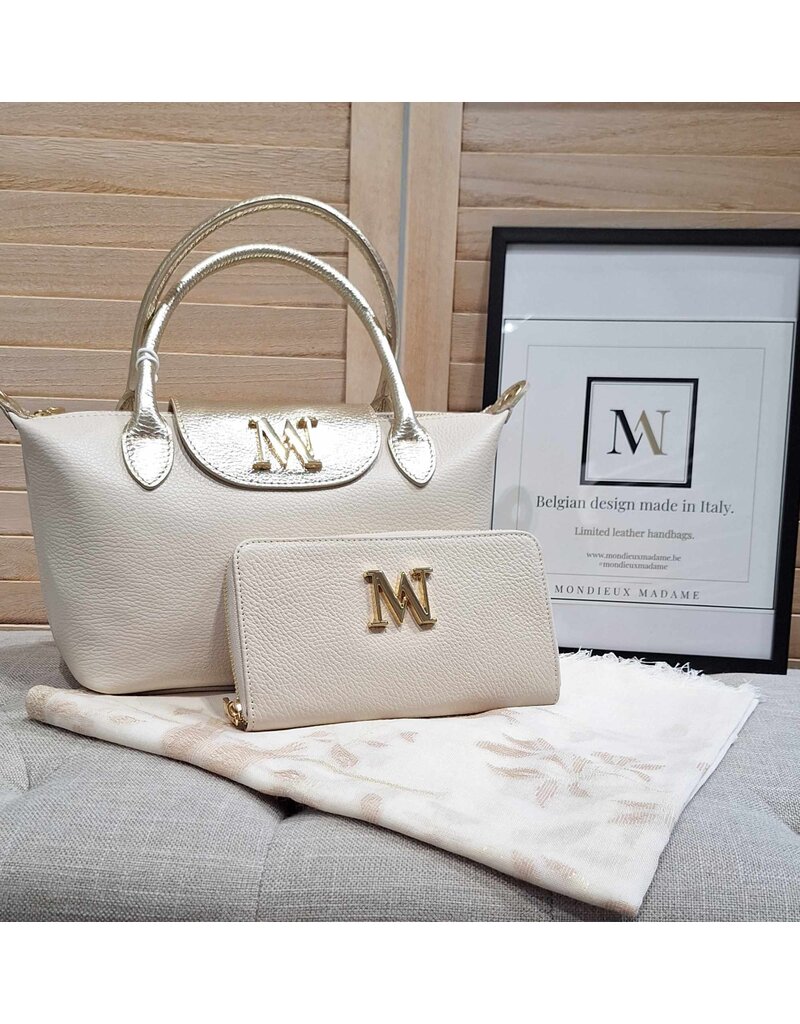 Mondieux Madame PORTEMONNE PRTF-Z25 GRANDE BEIGE