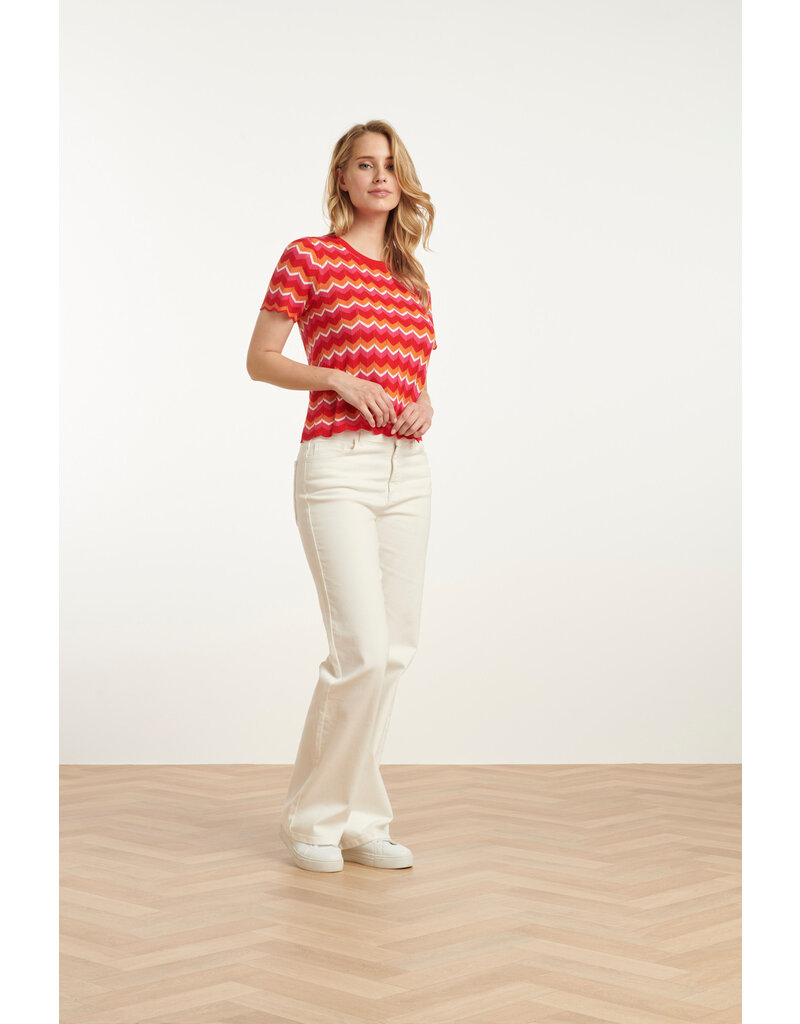 Smashed Lemon 25097 KNIT TOP-MULTICOLOR