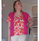 Smashed Lemon 25210 TOP - PEACH/MULTICOLOR