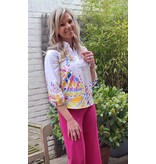 Green Ice BLOUSE KINGA - WHITE