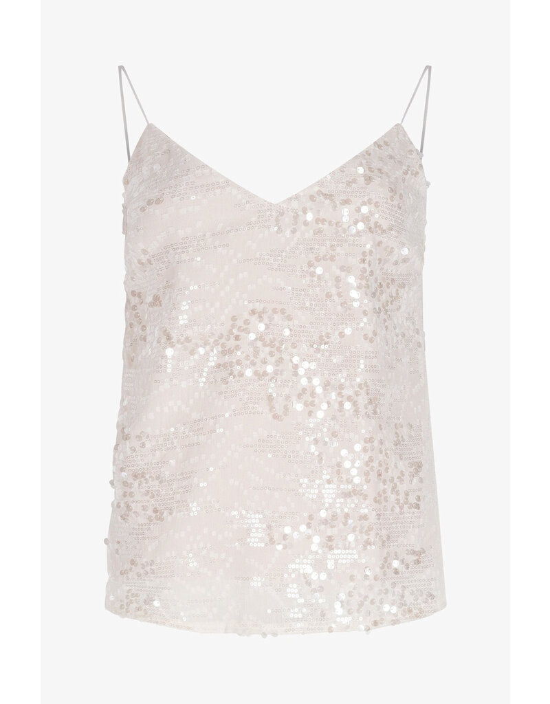 ARTIGLI ACTP000800-TOP PAILLETTES-AVORIO