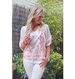 Smashed Lemon 25262 TOP-WHITE MULTICOLOR