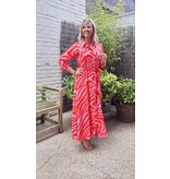 Smashed Lemon 25086 DRESS-PINK/ORANGE