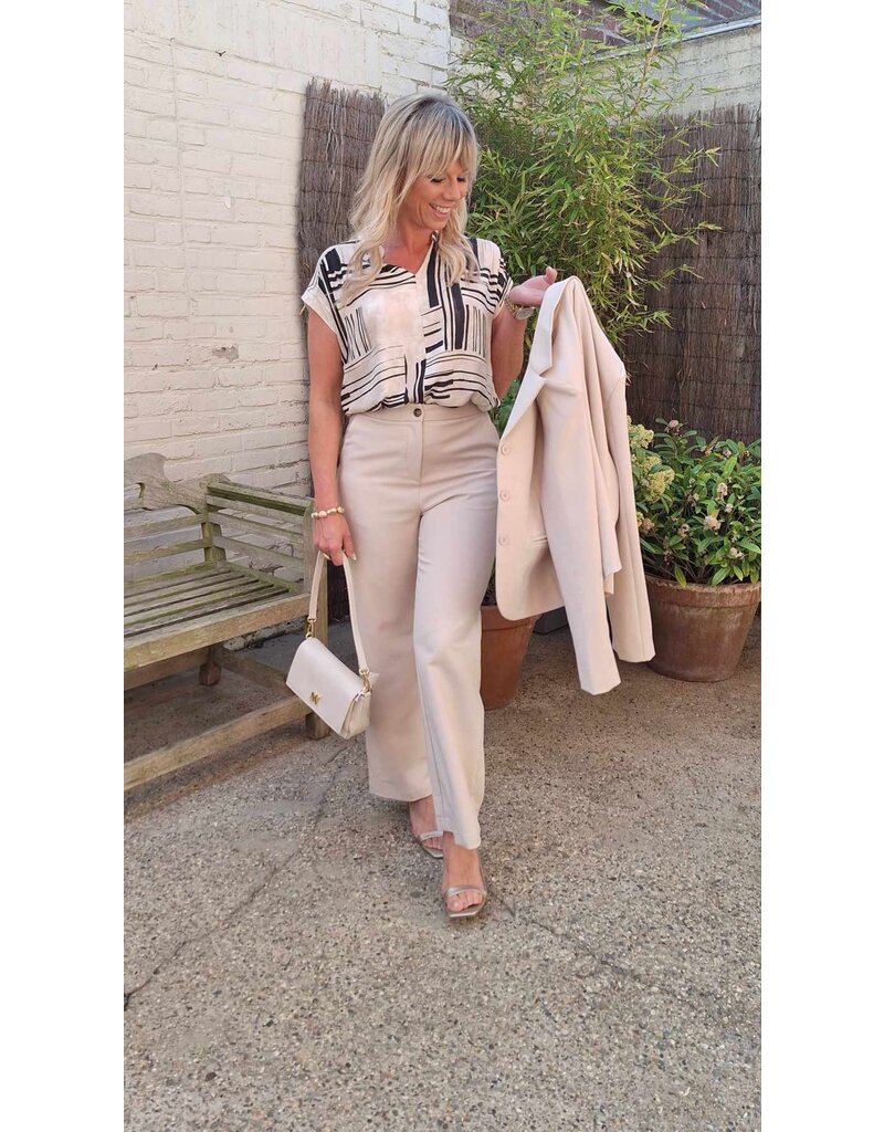 CTN BROEK 25SP021 - BEIGE