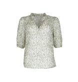 C'est Beau la Vie! 65CB2CH206 NOA BLOUSE - FEUILLE