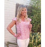 C'est Beau la Vie! 65CB2CH508 PIPPA BLOUSE - ROSE POP