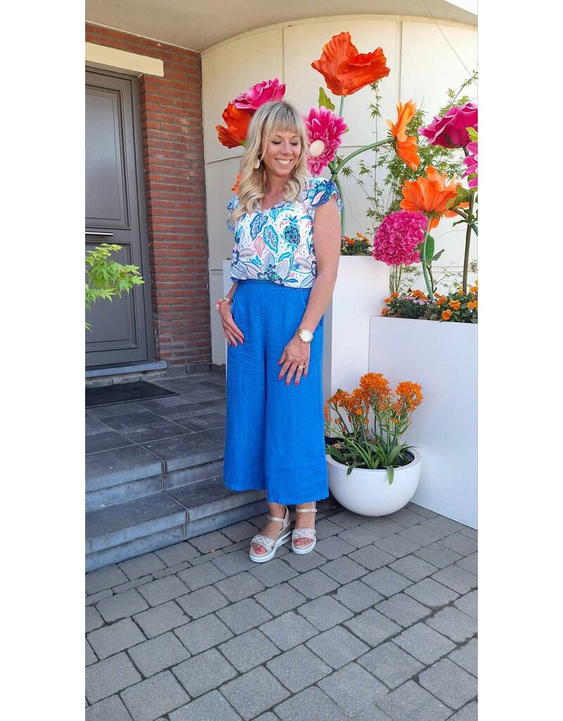 Green Ice BROEK PELIN - BLUE