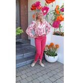 C'est Beau la Vie! 65CB2PS804 JOHANNA PANTALON - CERISE