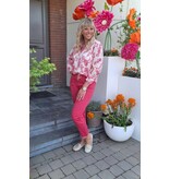 C'est Beau la Vie! 65CB2PS804 JOHANNA PANTALON - CERISE