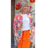 CHARMING GIRL BLAZER CLYDE RPINT - MULTICOLOR