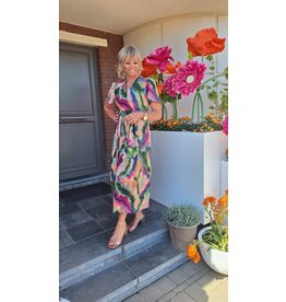 C'est Beau la Vie! 65JG2RO500 ORNELLA ROBE - IMPRIME VERT